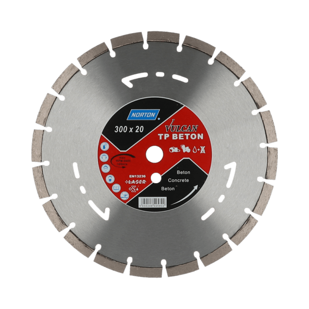 パロトーン Diamantscheibe Vulcan TP Beton | Norton Abrasives | Germany